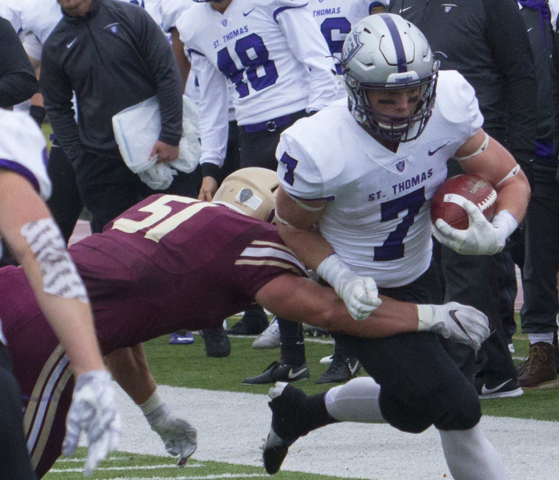 St. Thomas Football on X: Happy Thanksgiving From All of Us on The Corner  of Cretin & Summit! 