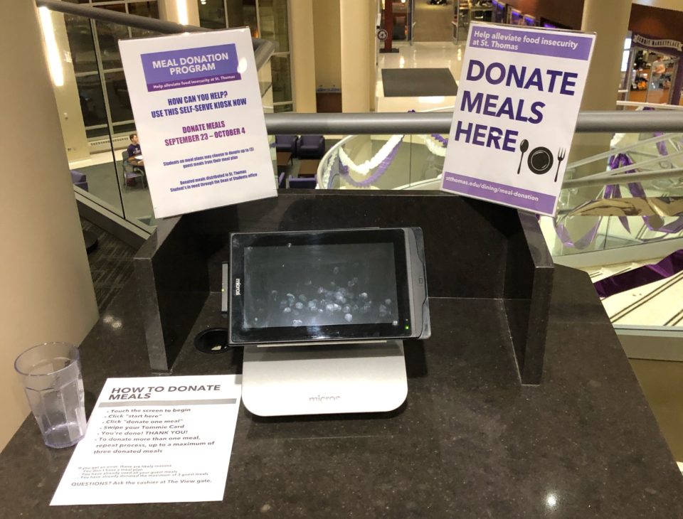 St. Thomas Launches Meal Donation Program – TommieMedia