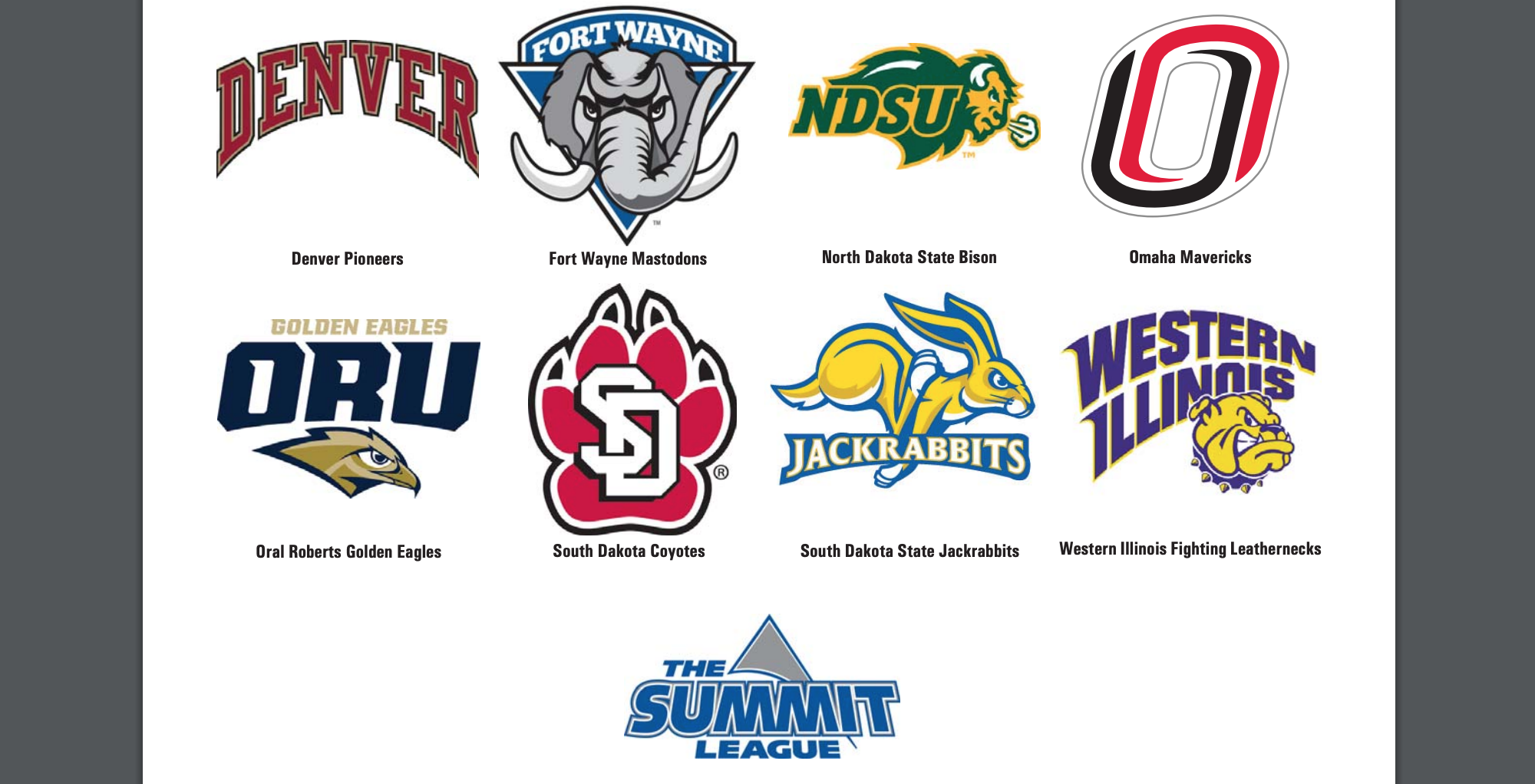 BREAKING Division I Summit League invites St. Thomas TommieMedia