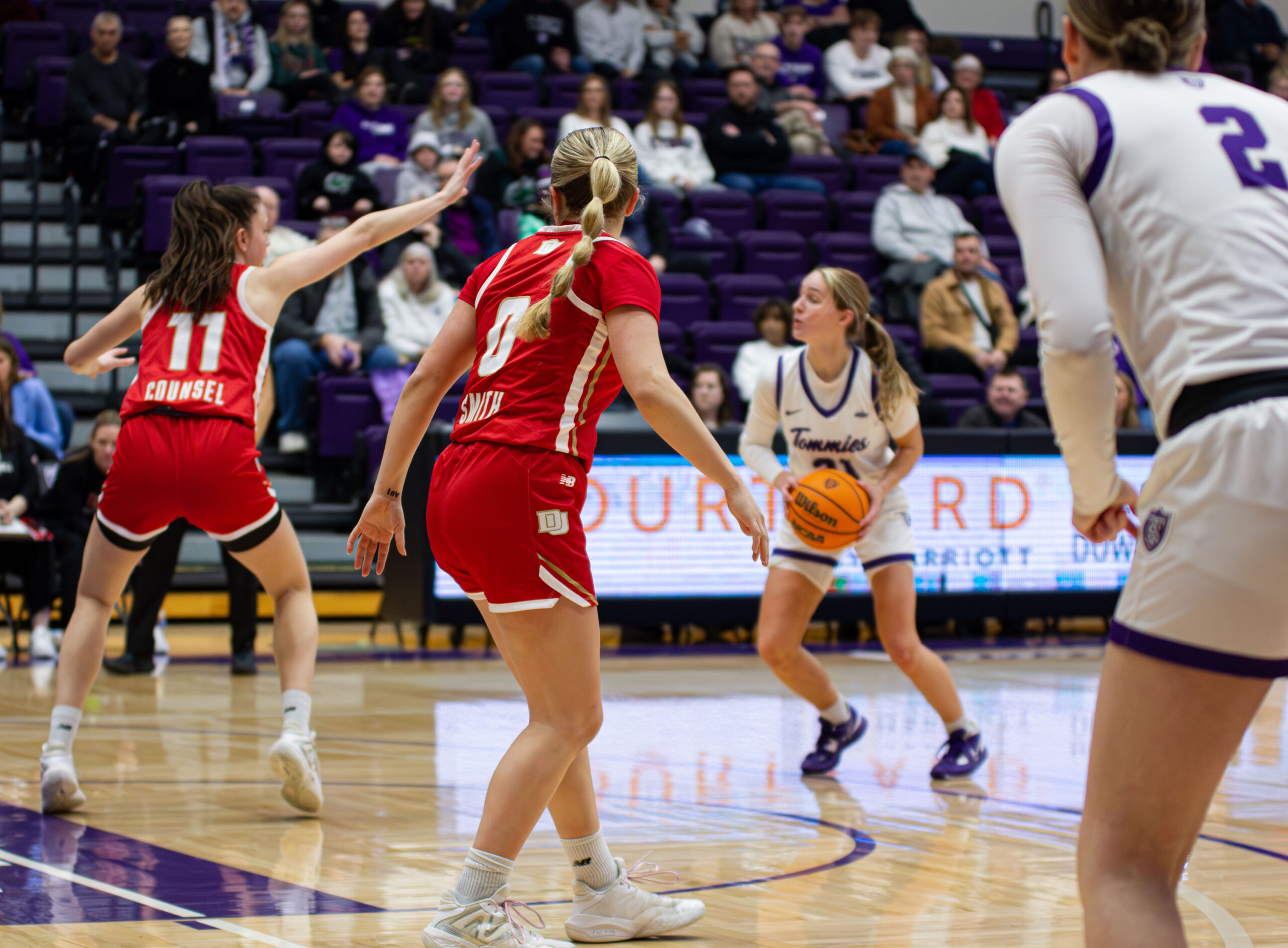 St. Thomas women s basketball falls to Denver 67 61 TommieMedia